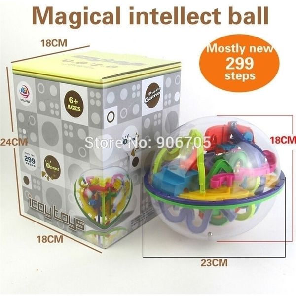 299 steps 3d magic maze ball magical intellect educational toys marble puzzle game perplexus balls iq balance toy y200413
299 steps 3d magic maze ball magical intellect educational toys marble puzzle game perplexus balls iq balance toy y200413