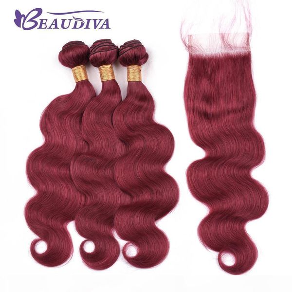 beau diva pre colored hair burgundy bundles with closure brazilian body wave bundles with closure remy human hair with closure 4*4, Black;brown
beau diva pre colored hair burgundy bundles with closure brazilian body wave bundles with closure remy human hair with closure 4*4, Black;brown