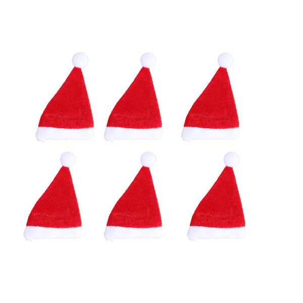 10pcs set mini christmas hat santa claus hat xmas wine bottle caps christmas gift caps for new year tree ornament decor wmtwce xhhair
10pcs set mini christmas hat santa claus hat xmas wine bottle caps christmas gift caps for new year tree ornament decor wmtwce xhhair