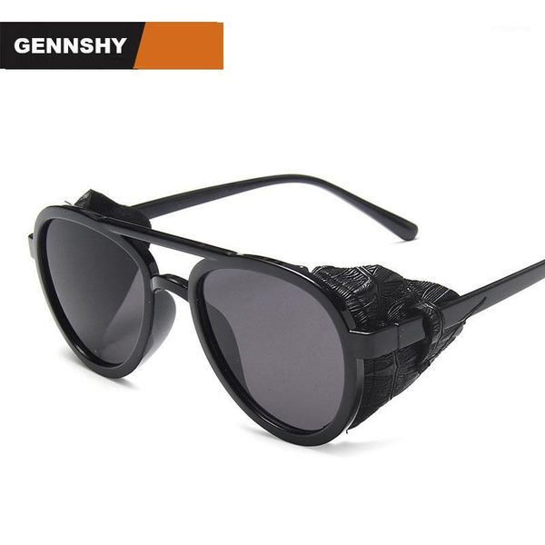 2020 retro punk sunglasses men unique brand design round sunglasses man flat lenses fashion plastic black eyeglassesuv4001, White;black
2020 retro punk sunglasses men unique brand design round sunglasses man flat lenses fashion plastic black eyeglassesuv4001, White;black