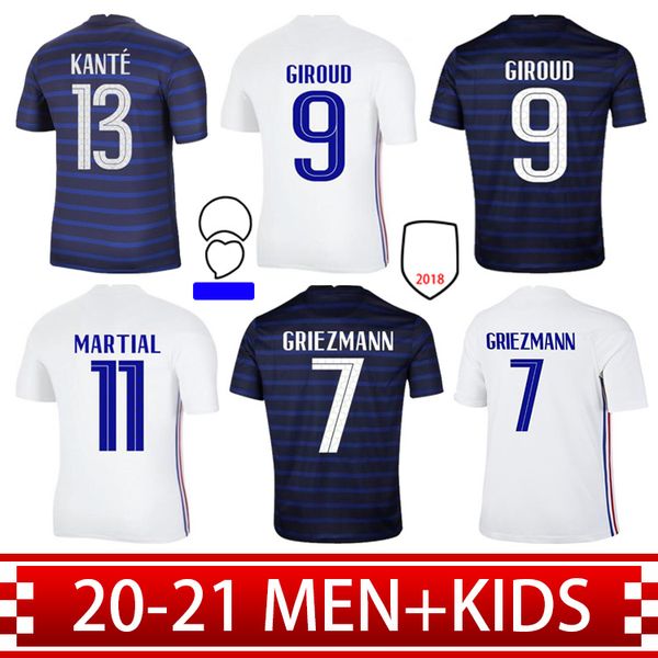 2020 soccer jersey griezmann mbappe pogba giroud kante 2021 men's home away kids kit high-quality football shirt, Black;yellow
2020 soccer jersey griezmann mbappe pogba giroud kante 2021 men's home away kids kit high-quality football shirt, Black;yellow