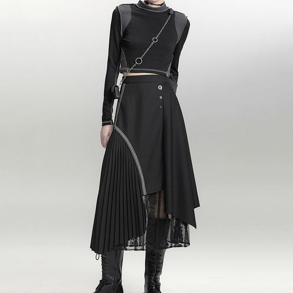 patchwork button draped irregular skirt women 2020 winter casual fashion new style temperament all match skirt c708 y1214, Black
patchwork button draped irregular skirt women 2020 winter casual fashion new style temperament all match skirt c708 y1214, Black