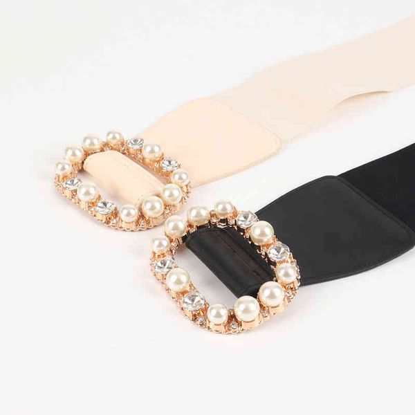 waistbands belts new style exaggerated elastic waistband oval button head rhinestone pearl decorative waist cover autumn coat versatile acce, Black;brown
waistbands belts new style exaggerated elastic waistband oval button head rhinestone pearl decorative waist cover autumn coat versatile acce, Black;brown