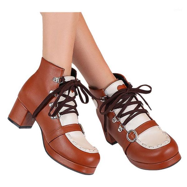 women boots british style high heel boots casual fashion internal leather european american all match round toe booties#07071, Black
women boots british style high heel boots casual fashion internal leather european american all match round toe booties#07071, Black