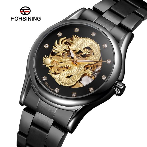 forsining men's stainless steel band classic series transparent movement steampunk automatic skeleton watch with clear stone, Slivery;brown
forsining men's stainless steel band classic series transparent movement steampunk automatic skeleton watch with clear stone, Slivery;brown