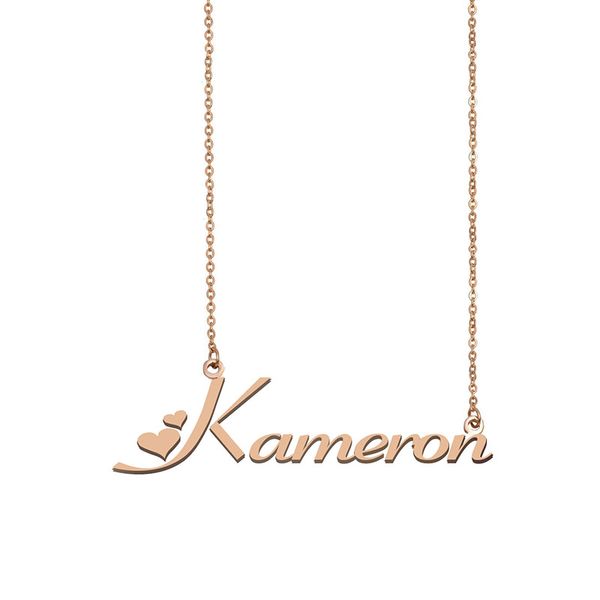 kameron name necklaces pendant custom personalized for women girls children friends mothers gifts 18k gold plated stainless steel, Silver
kameron name necklaces pendant custom personalized for women girls children friends mothers gifts 18k gold plated stainless steel, Silver