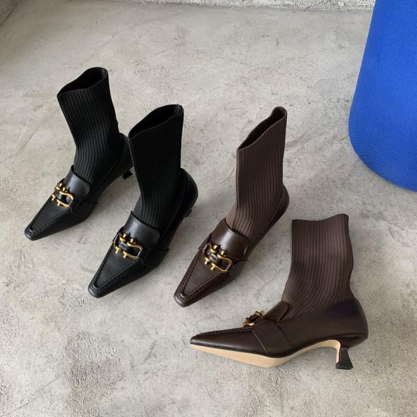 boots s shoes woman pointed toe thin high heels mid calf botas mujer stretch zapatillas winner concise, Black
boots s shoes woman pointed toe thin high heels mid calf botas mujer stretch zapatillas winner concise, Black