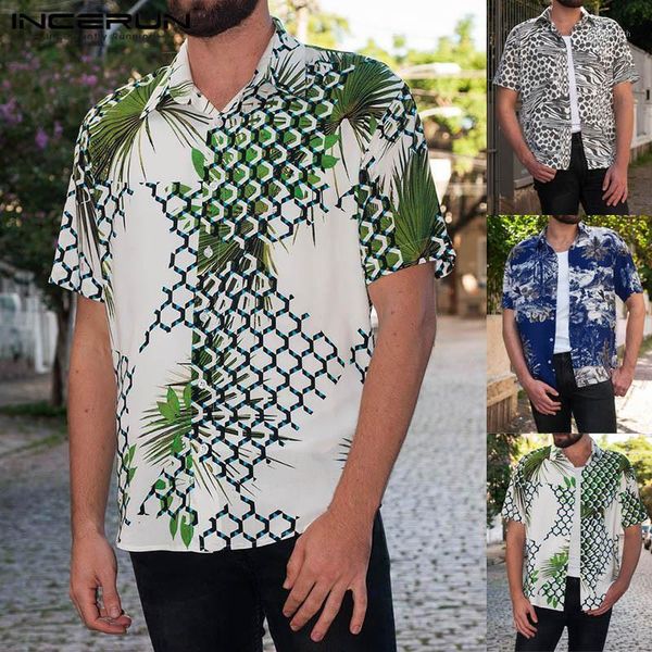 incerun beach men clothing fashion hawaiian tropical shirts male tee streetwear men shirt lapel loose vacation chemise 5xl1, White;black
incerun beach men clothing fashion hawaiian tropical shirts male tee streetwear men shirt lapel loose vacation chemise 5xl1, White;black