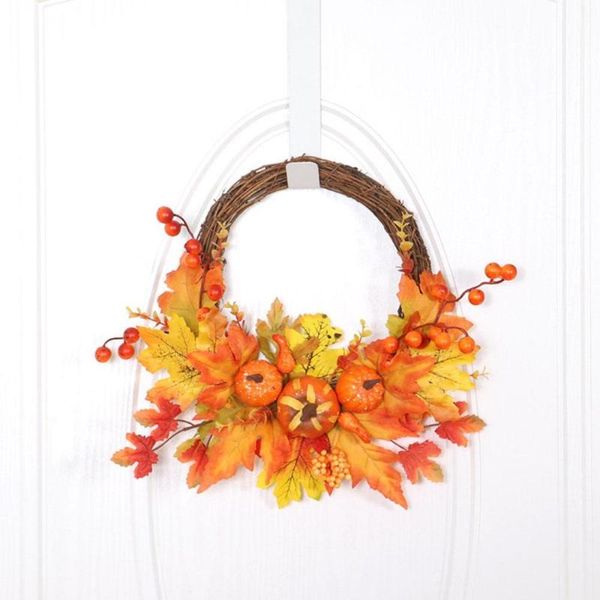 decorative flowers & wreaths artificial pumpkin garland autumn decoration door wreath for home wedding
decorative flowers & wreaths artificial pumpkin garland autumn decoration door wreath for home wedding