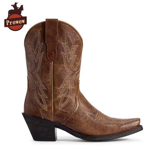 prowow shoes girls boys kids honor western boots genuine leather handmade suture square toe children ankle boots, Black
prowow shoes girls boys kids honor western boots genuine leather handmade suture square toe children ankle boots, Black