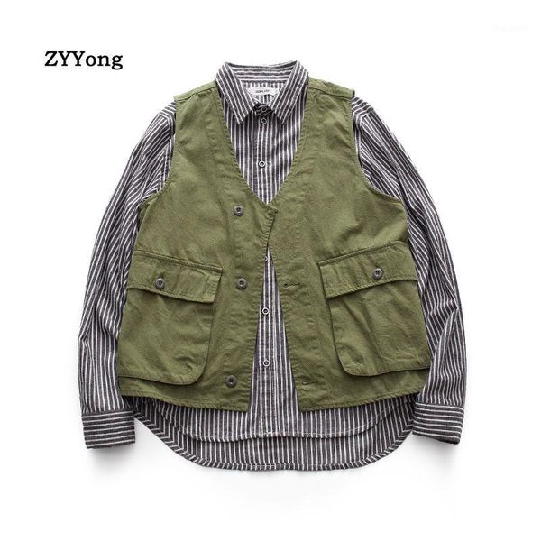 2020 new cotton multiple pockets men cargo vest coat hip hop dad waistcoat comfortable sleeveless jacket gilet streetwear1, Black;white
2020 new cotton multiple pockets men cargo vest coat hip hop dad waistcoat comfortable sleeveless jacket gilet streetwear1, Black;white