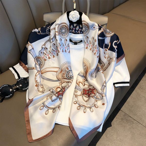 vipand women's big scarves can be used in spring autumn summer thin sunscreen shawls with shirts, suits, scarves, middle-aged mvp, Blue;gray
vipand women's big scarves can be used in spring autumn summer thin sunscreen shawls with shirts, suits, scarves, middle-aged mvp, Blue;gray