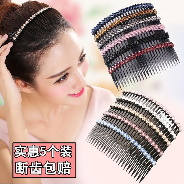 korean hair comb with bangs pressing back headdress anti slip straight clip hairpin female
korean hair comb with bangs pressing back headdress anti slip straight clip hairpin female