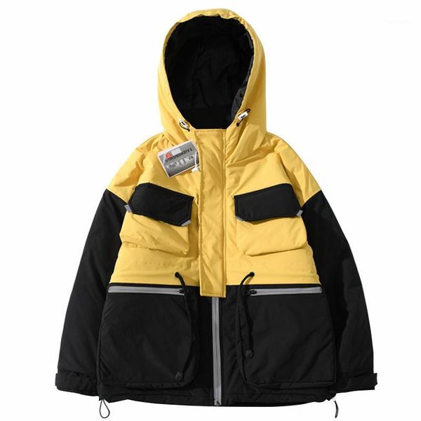 men hip hop cargo hooded padded jackets color block patchwork reflective streetwear harajuku 2020 winter warm parka cotton coats1, Black
men hip hop cargo hooded padded jackets color block patchwork reflective streetwear harajuku 2020 winter warm parka cotton coats1, Black