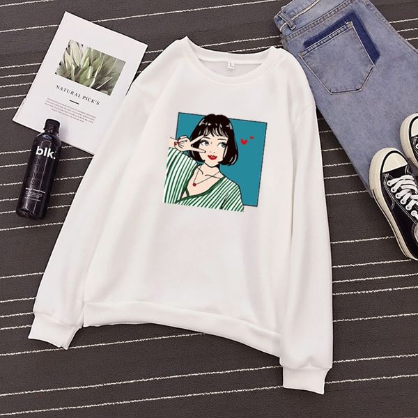 lmtzk super popular cec round korean sweater neck women's 2020 autumn sweater women's fleece new style loose cjizh, Black
lmtzk super popular cec round korean sweater neck women's 2020 autumn sweater women's fleece new style loose cjizh, Black