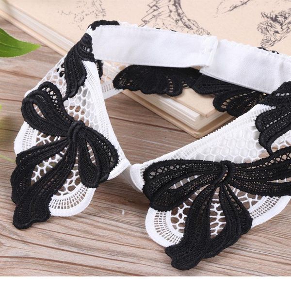 fake collar for shirt detachable collars lace shirt lapel blouse women black white clothes shirt accessories jllcbq, Blue;red
fake collar for shirt detachable collars lace shirt lapel blouse women black white clothes shirt accessories jllcbq, Blue;red