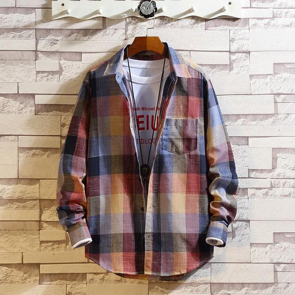 men's casual shirts autumn trend all-match 100% cotton thin plaid shirt male teenager student -5xl plus size, White;black
men's casual shirts autumn trend all-match 100% cotton thin plaid shirt male teenager student -5xl plus size, White;black