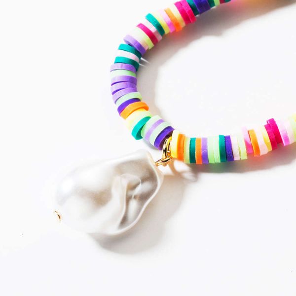 soft pottery fashion small exaggeration colorful disc shell net red pendant necklace women bohemian hip hop style, Silver
soft pottery fashion small exaggeration colorful disc shell net red pendant necklace women bohemian hip hop style, Silver