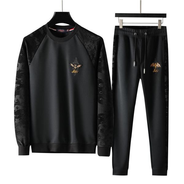 men's jogging suit men's fashion personality designer hoodie casual sports comfortable fashion sportswear embroidery printing men, Gray
men's jogging suit men's fashion personality designer hoodie casual sports comfortable fashion sportswear embroidery printing men, Gray