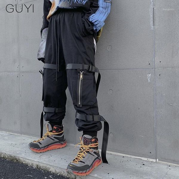ribbons zipper for men cargo pockets hip hop track pants male trousers casual fashion joggers streetwear pencil tactical pants1, Black
ribbons zipper for men cargo pockets hip hop track pants male trousers casual fashion joggers streetwear pencil tactical pants1, Black