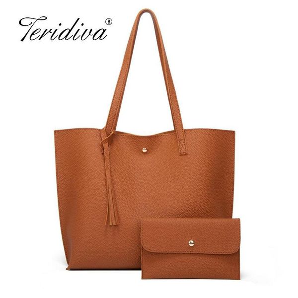 women soft leather bag large capacity tote bag tassel shoulder bags fashion handbag composite women bags travel totes
women soft leather bag large capacity tote bag tassel shoulder bags fashion handbag composite women bags travel totes