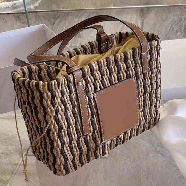 shopping bags women straw bucket woven shoulder designer knit splicing female summer beach large capacity travel handbag 220301
shopping bags women straw bucket woven shoulder designer knit splicing female summer beach large capacity travel handbag 220301
