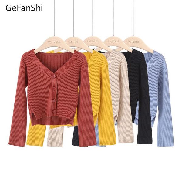 2020 women's sweaters autumn winter casual vintage v-neck cardigans long sleeve loose sweaters short kintting coat, White
2020 women's sweaters autumn winter casual vintage v-neck cardigans long sleeve loose sweaters short kintting coat, White