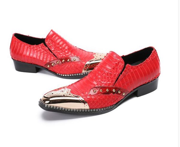 мужчины красной свадебных туфель моды золото железо голова формальная обувь бизнес платье borgues вырезан полуботинки кожа, Black
мужчины красной свадебных туфель моды золото железо голова формальная обувь бизнес платье borgues вырезан полуботинки кожа, Black