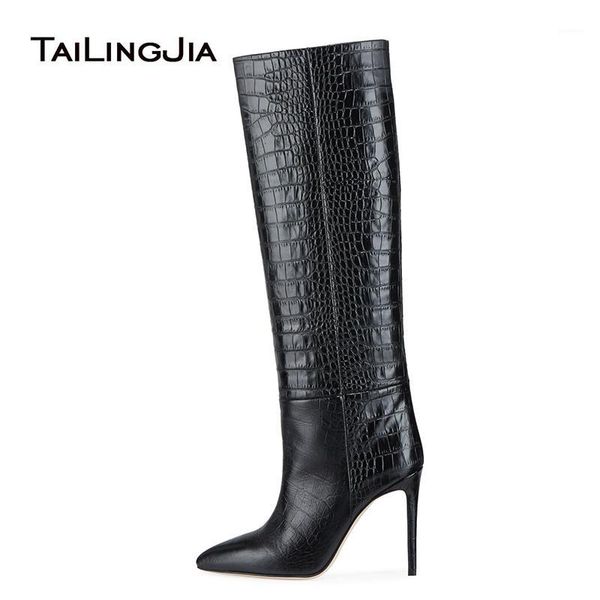 black knee high boots for women 2020 high stiletto heel pointed toe long boots slip on tall boot laides winter shoes large size1
black knee high boots for women 2020 high stiletto heel pointed toe long boots slip on tall boot laides winter shoes large size1