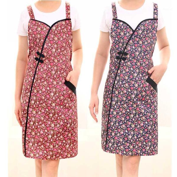 chinese style apron female retro floral fashion vest-style kitchen cooking korean style cute household smock adult1
chinese style apron female retro floral fashion vest-style kitchen cooking korean style cute household smock adult1