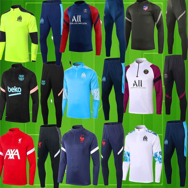 marseille 20 21 men real madrid football training tracksuit soccer training suit 2020 2021 survetement de foot chandal football joggin, Black
marseille 20 21 men real madrid football training tracksuit soccer training suit 2020 2021 survetement de foot chandal football joggin, Black