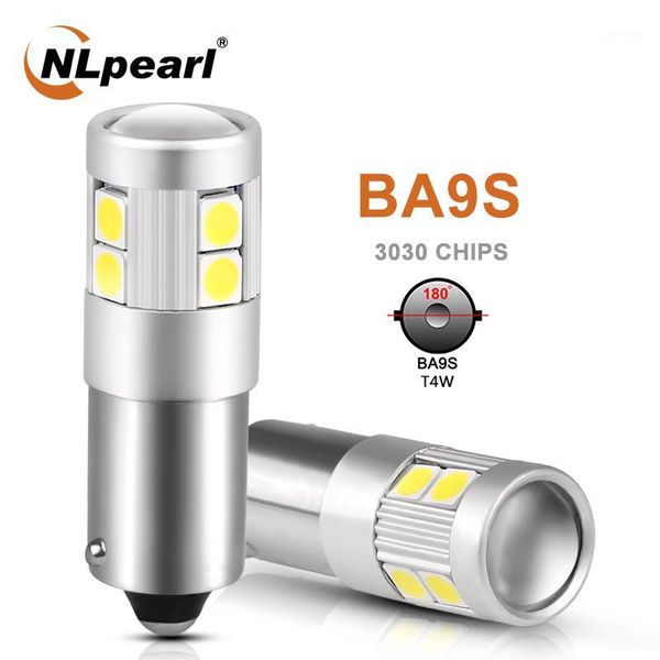 nlpearl 2x signal lamp ba9s led bulb t11 led ba9s t4w 9smd 3030 chips for car license plate light auto tinterior dome lights 12v1
nlpearl 2x signal lamp ba9s led bulb t11 led ba9s t4w 9smd 3030 chips for car license plate light auto tinterior dome lights 12v1