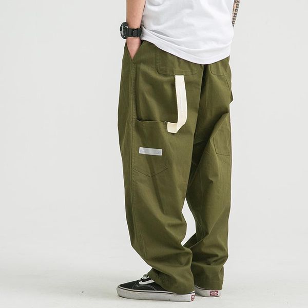 outdoor pants spring fashion men's loose tapered casual overalls trousers walking camping combat training labor cargo, Black;green
outdoor pants spring fashion men's loose tapered casual overalls trousers walking camping combat training labor cargo, Black;green