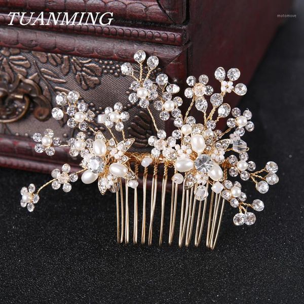 hair clips & barrettes golden women combs pearl rhinestone headdress fashion jewelry bride accessories comb for wedding decorations head1, Golden;silver
hair clips & barrettes golden women combs pearl rhinestone headdress fashion jewelry bride accessories comb for wedding decorations head1, Golden;silver
