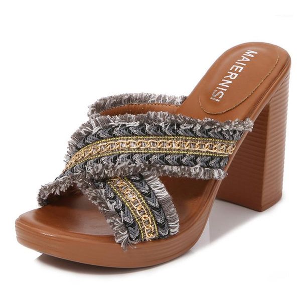 summer plus size 34-43 high heel slippers ladies open toe sandals ladies thick high heel slippers cross strap sandals1, Black
summer plus size 34-43 high heel slippers ladies open toe sandals ladies thick high heel slippers cross strap sandals1, Black