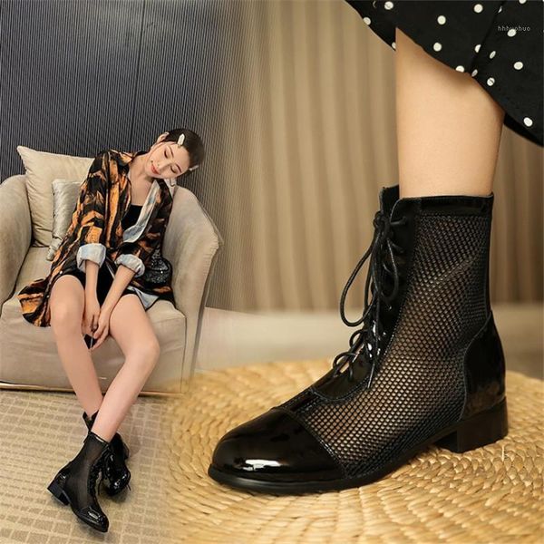 boots 2021 spring women mesh round toe lace-up low-heel back zipper short tube large size 34-43 item no.515-21, Black
boots 2021 spring women mesh round toe lace-up low-heel back zipper short tube large size 34-43 item no.515-21, Black