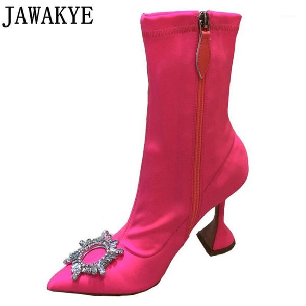 winter party shoes pointed toe crystal badge satin evening shoes autumn fashion slim fit sock boots pink ankle boots1, Black
winter party shoes pointed toe crystal badge satin evening shoes autumn fashion slim fit sock boots pink ankle boots1, Black