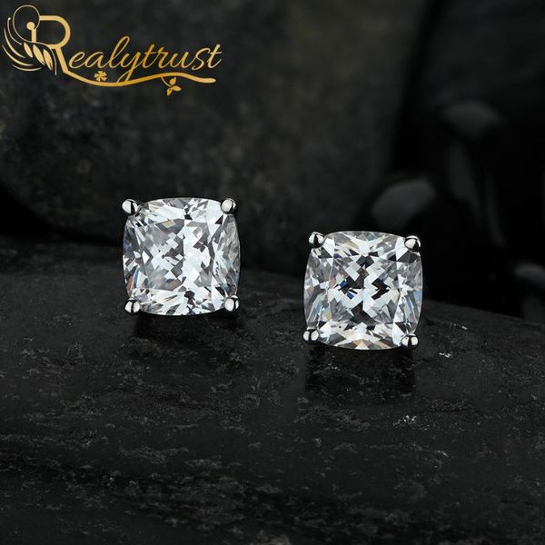 stud realytrust trendy 2ct cushion high carbon diamond earrings for women wedding engagement gemstone birthday gift, Golden;silver
stud realytrust trendy 2ct cushion high carbon diamond earrings for women wedding engagement gemstone birthday gift, Golden;silver