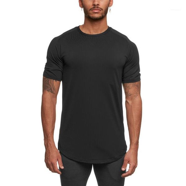light plate blank fitness short-sleeved t-shirt men's summer mesh breathable sports fashion casual slim, White;black
light plate blank fitness short-sleeved t-shirt men's summer mesh breathable sports fashion casual slim, White;black