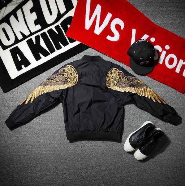 fashion mens jacket coat pilots embroidery bomber jacket long sleeve plus size mens jackets windbreaker men sports jacket, Black;brown
fashion mens jacket coat pilots embroidery bomber jacket long sleeve plus size mens jackets windbreaker men sports jacket, Black;brown