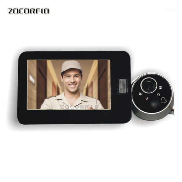 720p 4.3inch hd screen smart peephole viewer doorbell home visible intercom doorphone1
720p 4.3inch hd screen smart peephole viewer doorbell home visible intercom doorphone1
