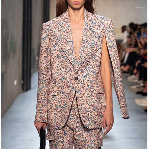 6.11 2020 summer new high end women flower prints single button chic design split blazer coat for ladies fashion jacket coat1, White;black
6.11 2020 summer new high end women flower prints single button chic design split blazer coat for ladies fashion jacket coat1, White;black