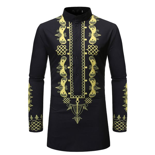 2021 men's office shirts ethnic of men long-sleeve african black rich clothes dubai dashiki casual shirt plus size ya65, White;black
2021 men's office shirts ethnic of men long-sleeve african black rich clothes dubai dashiki casual shirt plus size ya65, White;black