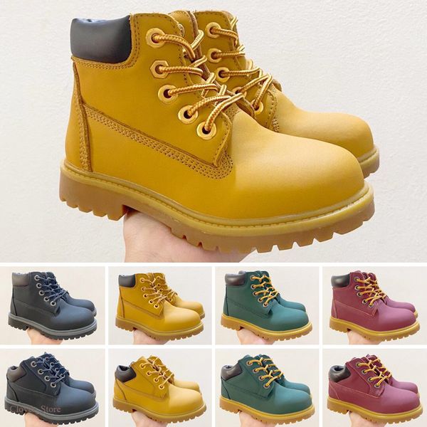 2021 martin boots for women kids fw2019 wear lace-up ankle boots for women casual flat work boots for kids 26-35, Black
2021 martin boots for women kids fw2019 wear lace-up ankle boots for women casual flat work boots for kids 26-35, Black