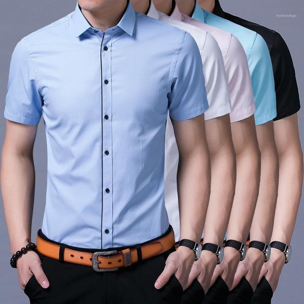 summer youth slim men's dress short-sleeved solid color cotton sweat sweater shirt casual clothing1 men's shirts, White;black
summer youth slim men's dress short-sleeved solid color cotton sweat sweater shirt casual clothing1 men's shirts, White;black
