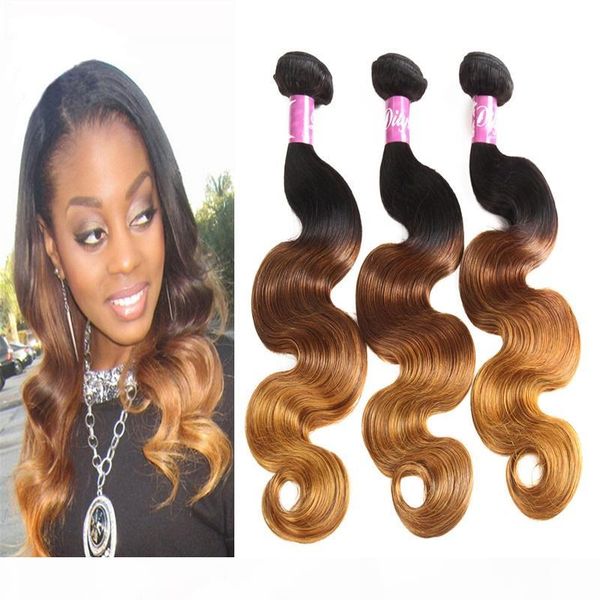 ombre three color human hair bundles body wave brazilian peruvian indian malaysian 100% virgin human hair weaves 8-28inch, Black
ombre three color human hair bundles body wave brazilian peruvian indian malaysian 100% virgin human hair weaves 8-28inch, Black