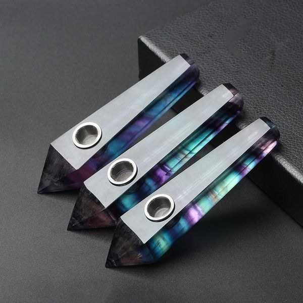 natural quartz smoking pipe crystal point wand healing crystal gemstonewith metal filter wholesale p jllmbh, Black
natural quartz smoking pipe crystal point wand healing crystal gemstonewith metal filter wholesale p jllmbh, Black
