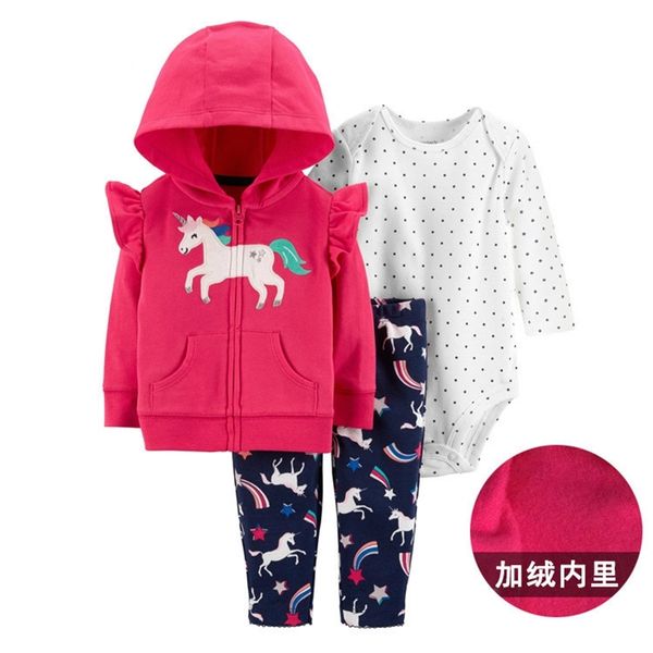 3pcs infant baby boy clothes sets cartoon animals bear fall winter warm hooded coat +bodysuit+pants newborn baby outfits y200803, White
3pcs infant baby boy clothes sets cartoon animals bear fall winter warm hooded coat +bodysuit+pants newborn baby outfits y200803, White