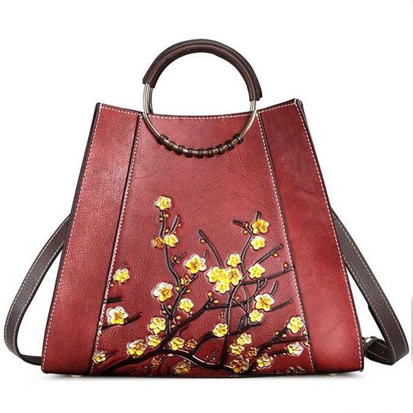 women genuine leather messenger shoulder women bag vintage floral design natural skin tote bags female handbag
women genuine leather messenger shoulder women bag vintage floral design natural skin tote bags female handbag