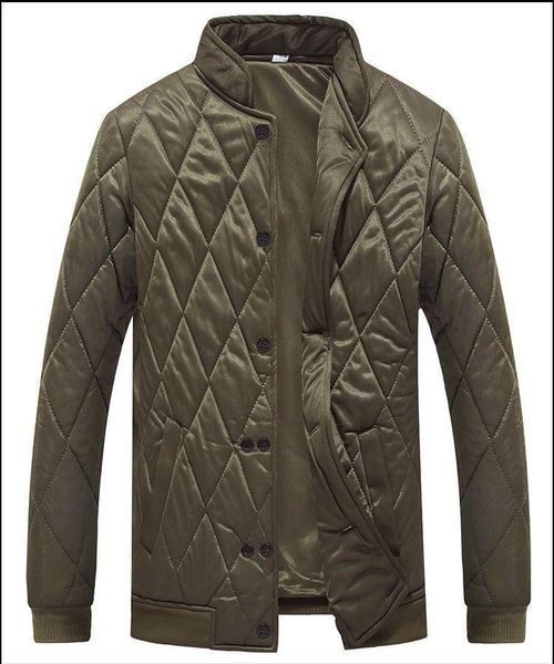 2020 autumn and winter rhombus warm cotton coat outside wear stand collar cold thick casual cotton-padded clothes, Black
2020 autumn and winter rhombus warm cotton coat outside wear stand collar cold thick casual cotton-padded clothes, Black